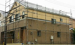 外壁塗装の塗り替えサイン